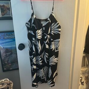 LOFT Leaf Pattern Dress